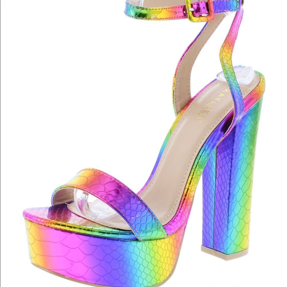 Mermaid platform heels